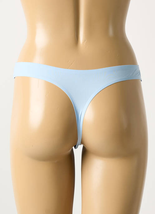 String effet matière satinée bleu MARIE JO femme