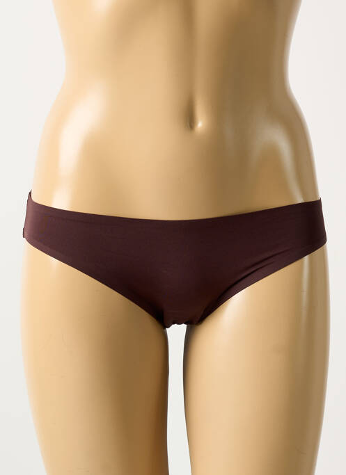 Culotte marron MARIE JO pour femme