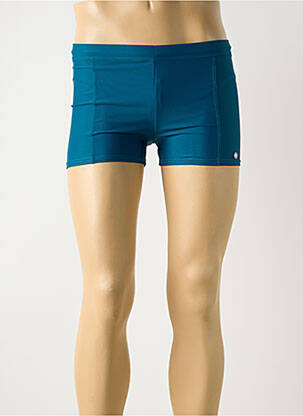 Short de bain tissage popeline vert OCEAN WEAR homme