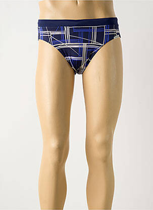 Slip de bain imprimé fantaisie bleu WAVEBREAKER homme