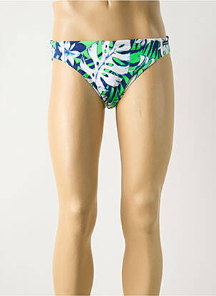 Slip de bain imprimé fantaisie vert WAVEBREAKER homme