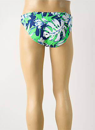 Slip de bain imprimé fantaisie vert WAVEBREAKER homme