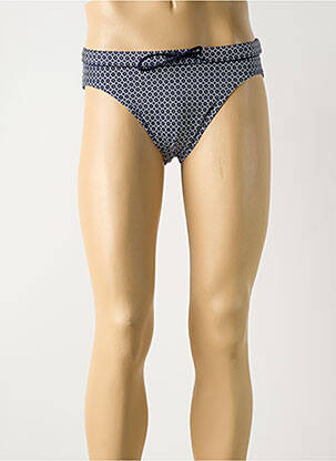 Slip de bain tissage popeline bleu HOM homme