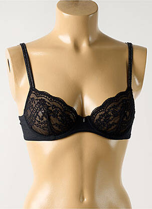 Soutien-gorge légère et transparente haut soutien-gorge emboitant noir MARIE JO femme