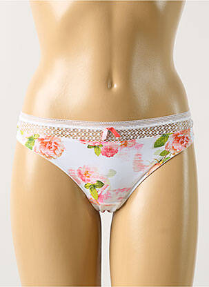 String tissage popeline blanc FREYA femme