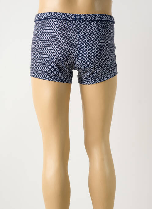 Short de bain tissage popeline bleu HOM homme