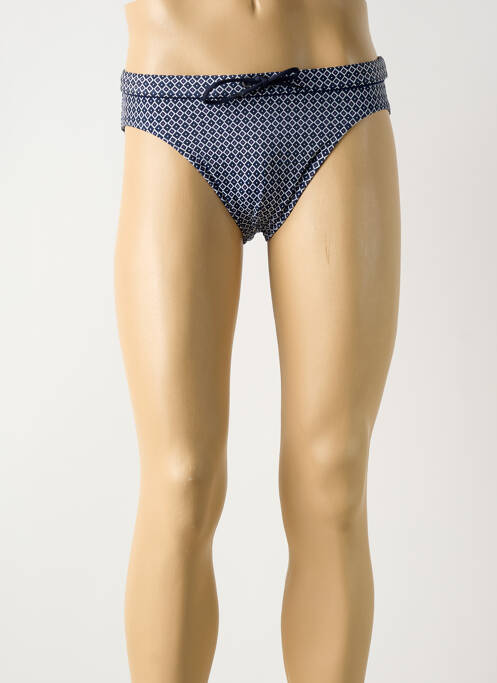 Slip de bain tissage popeline bleu HOM homme