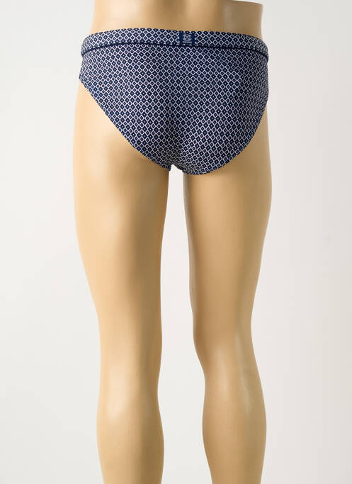 Slip de bain tissage popeline bleu HOM homme
