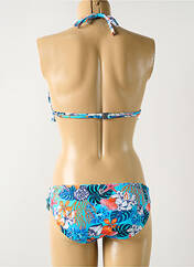 Maillot de bain 2 pièces bleu OLYMPIA pour femme seconde vue