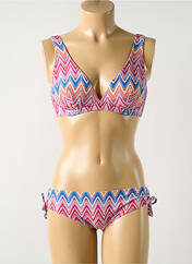 Maillot de bain 2 pièces rose SUNMARIN pour femme seconde vue