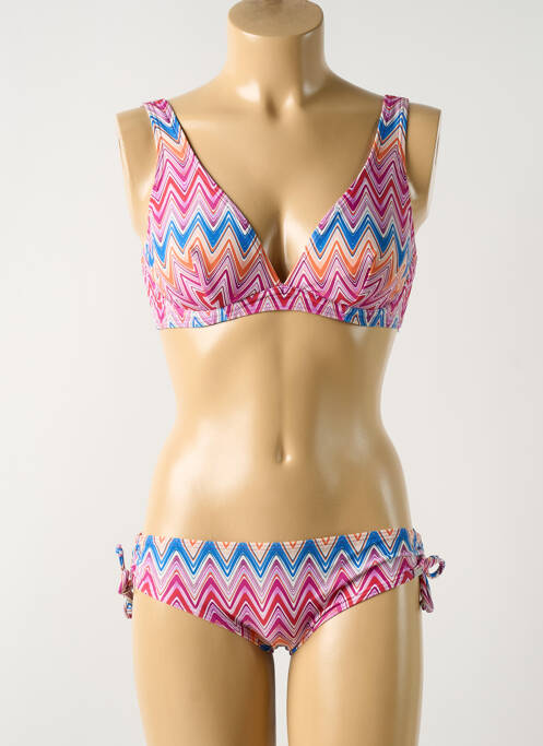 Maillot de bain 2 pièces rose SUNMARIN pour femme