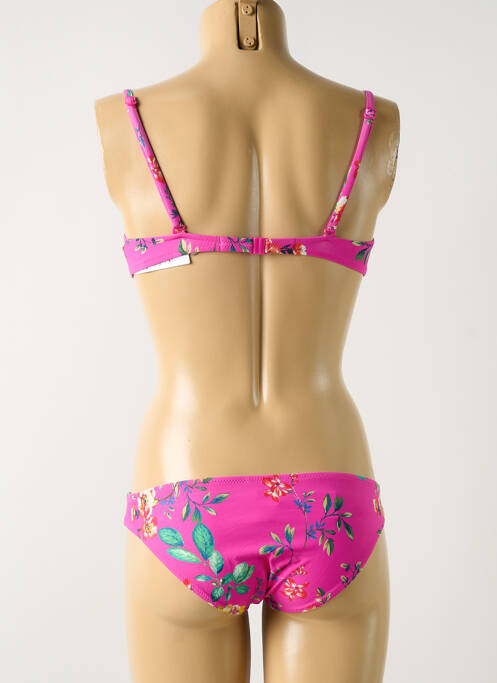 Maillot de bain 2 pièces rose WATERCULT pour femme