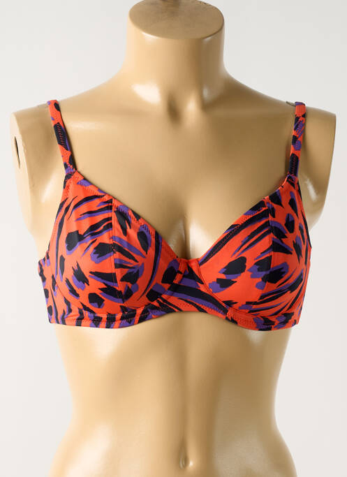 Haut de maillot de bain rouge FREYA pour femme