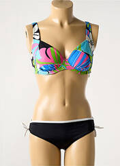 Maillot de bain 2 pièces bleu OLYMPIA pour femme seconde vue