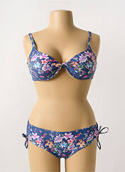 Maillot de bain 2 pièces bleu OLYMPIA pour femme seconde vue