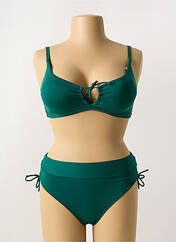 Maillot de bain 2 pièces vert LIVIA pour femme seconde vue