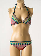 Maillot de bain 2 pièces vert OLYMPIA pour femme seconde vue