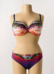 Maillot de bain 2 pièces violet SUNFLAIR pour femme seconde vue