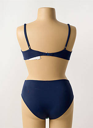 Maillot de bain 2 pièces stretch haut soutien-gorge emboitant vert CHARMLINE femme