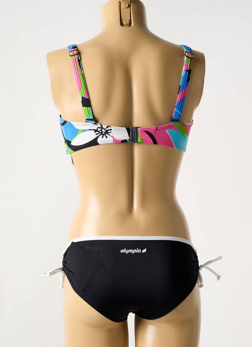 Maillot de bain 2 pièces bleu OLYMPIA femme