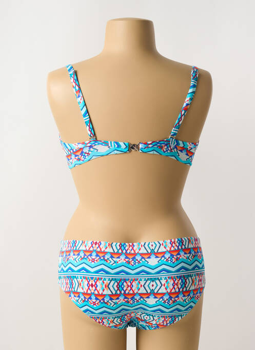 Maillot de bain 2 pièces bleu SUNFLAIR pour femme