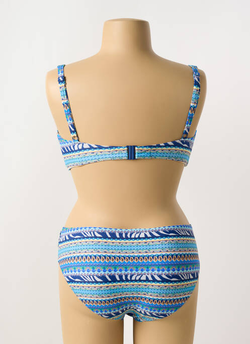 Maillot de bain 2 pièces bleu SUNMARIN femme