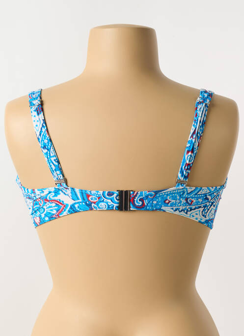 Haut de maillot de bain bleu OLYMPIA pour femme