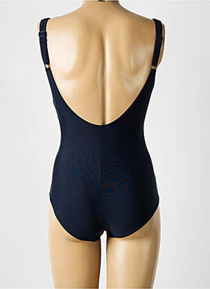 Maillot de bain 1 pièce imprimé fantaisie bleu SUNMARIN femme