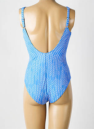 Maillot de bain 1 pièce imprimé fantaisie bleu SUNFLAIR femme