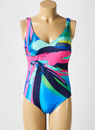 Maillot de bain 1 pièce imprimé fantaisie bleu SUNFLAIR femme