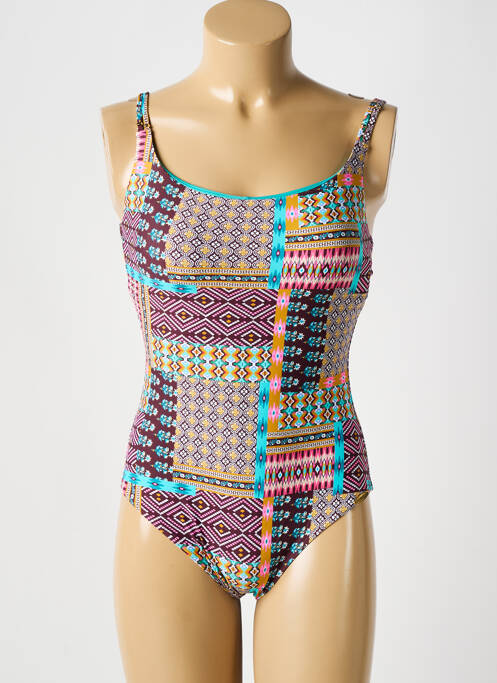 Maillot de bain 1 pièce bleu SUNFLAIR pour femme