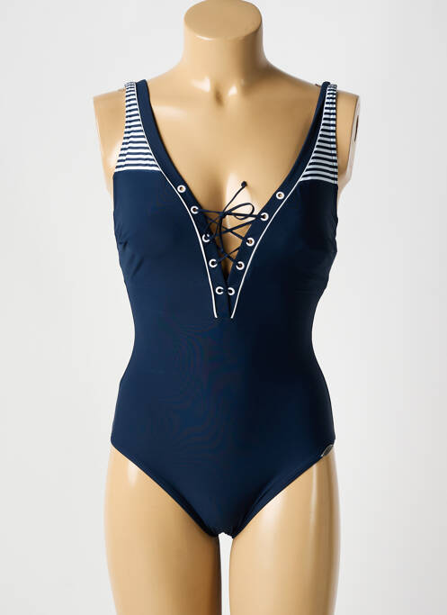 Maillot de bain 1 pièce bleu SUNFLAIR pour femme