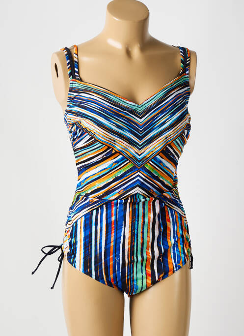 Maillot de bain 1 pièce bleu SUNFLAIR pour femme