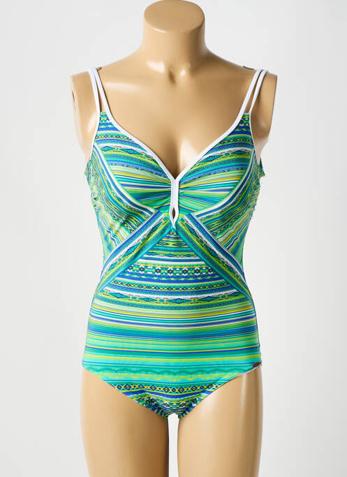 Maillot de bain 1 pièce vert SUNFLAIR pour femme