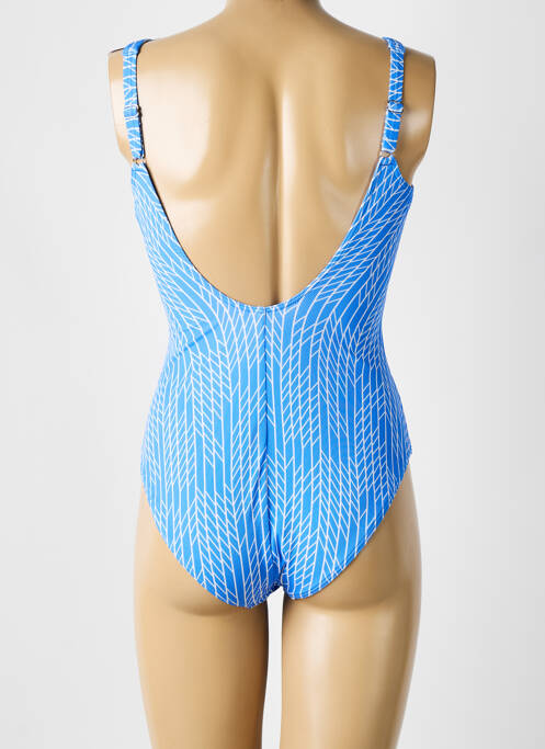 Maillot de bain 1 pièce imprimé fantaisie bleu SUNFLAIR femme