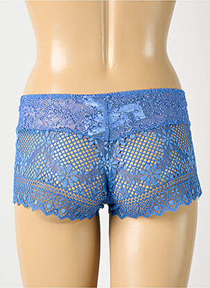 Shorty stretch bleu EMPREINTE femme