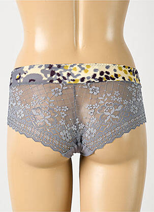 Shorty stretch gris EMPREINTE femme