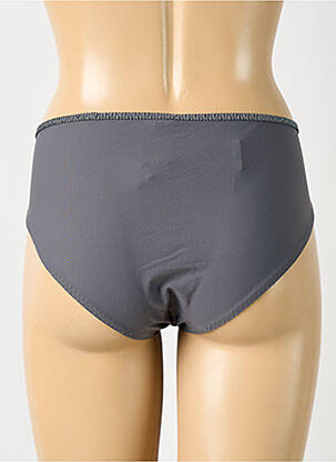 Culotte effet matière satinée gris EMPREINTE femme