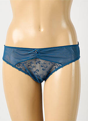 Culotte stretch bleu EMPREINTE femme