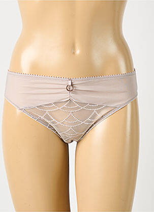 Culotte stretch gris EMPREINTE femme