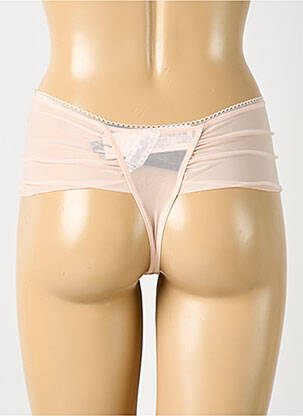 Tanga stretch rose EMPREINTE femme