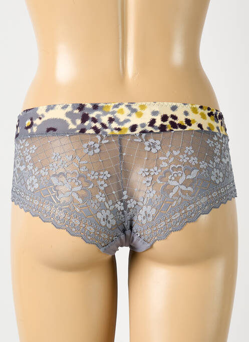 Shorty stretch gris EMPREINTE femme