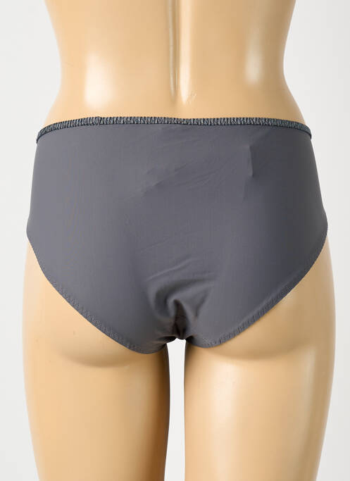 Culotte effet matière satinée gris EMPREINTE femme