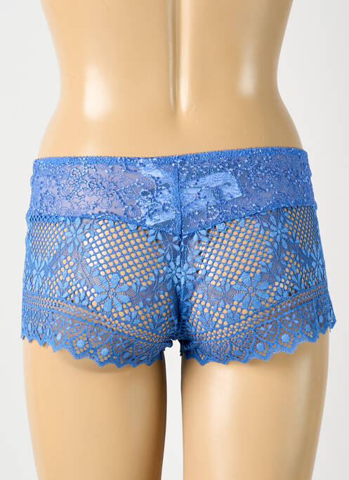 Shorty bleu EMPREINTE pour femme