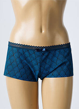 Shorty stretch bleu LOU femme