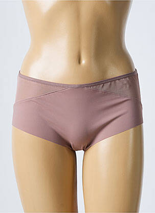 Shorty stretch beige LOU femme