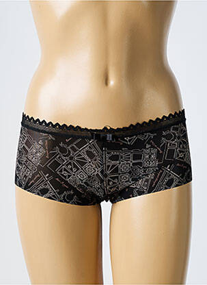 Shorty stretch noir LOU femme