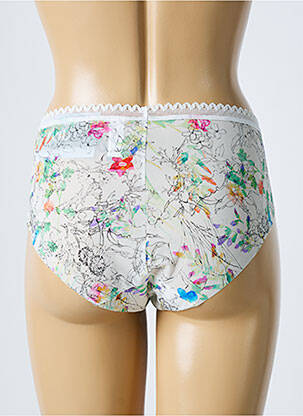 Culotte stretch blanc LOU femme