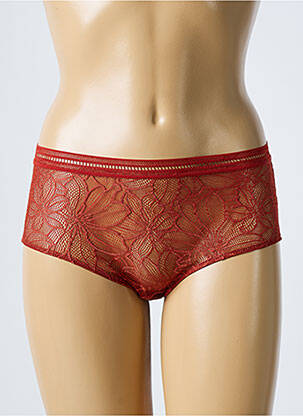 Shorty marron LOU pour femme