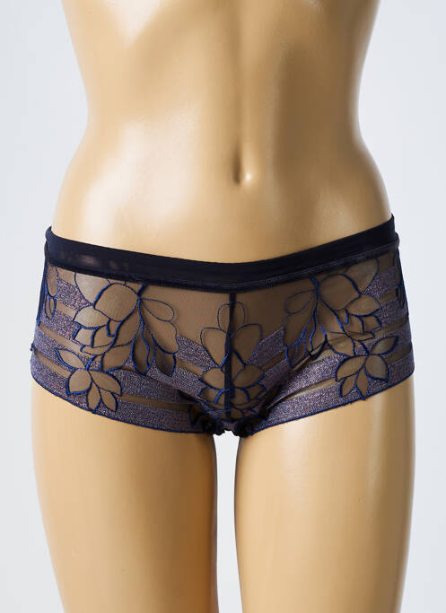 Shorty stretch bleu LOU femme